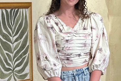 Celeste Linen Top ONLY 2 LEFT!