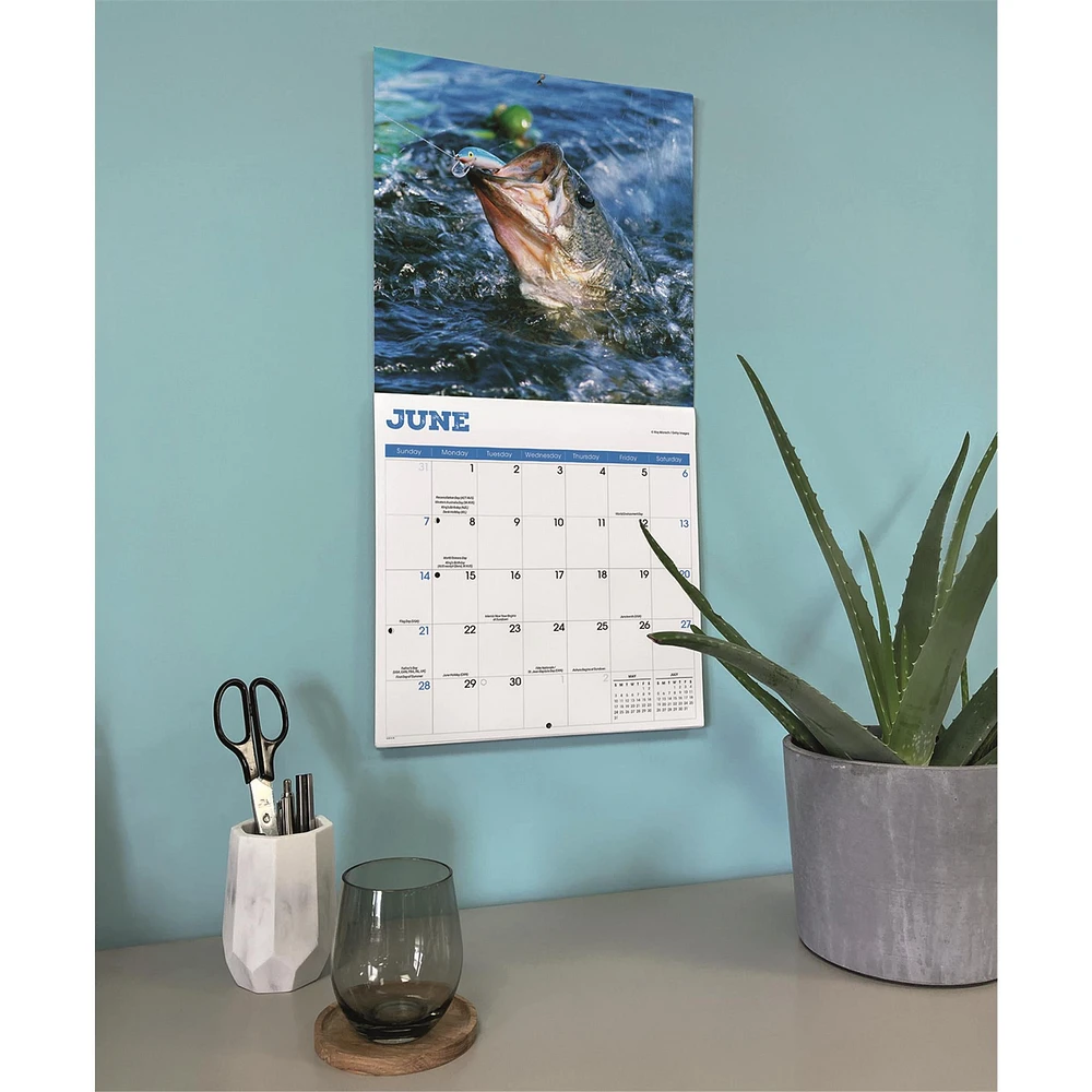 Bass 2026 Wall Calendar