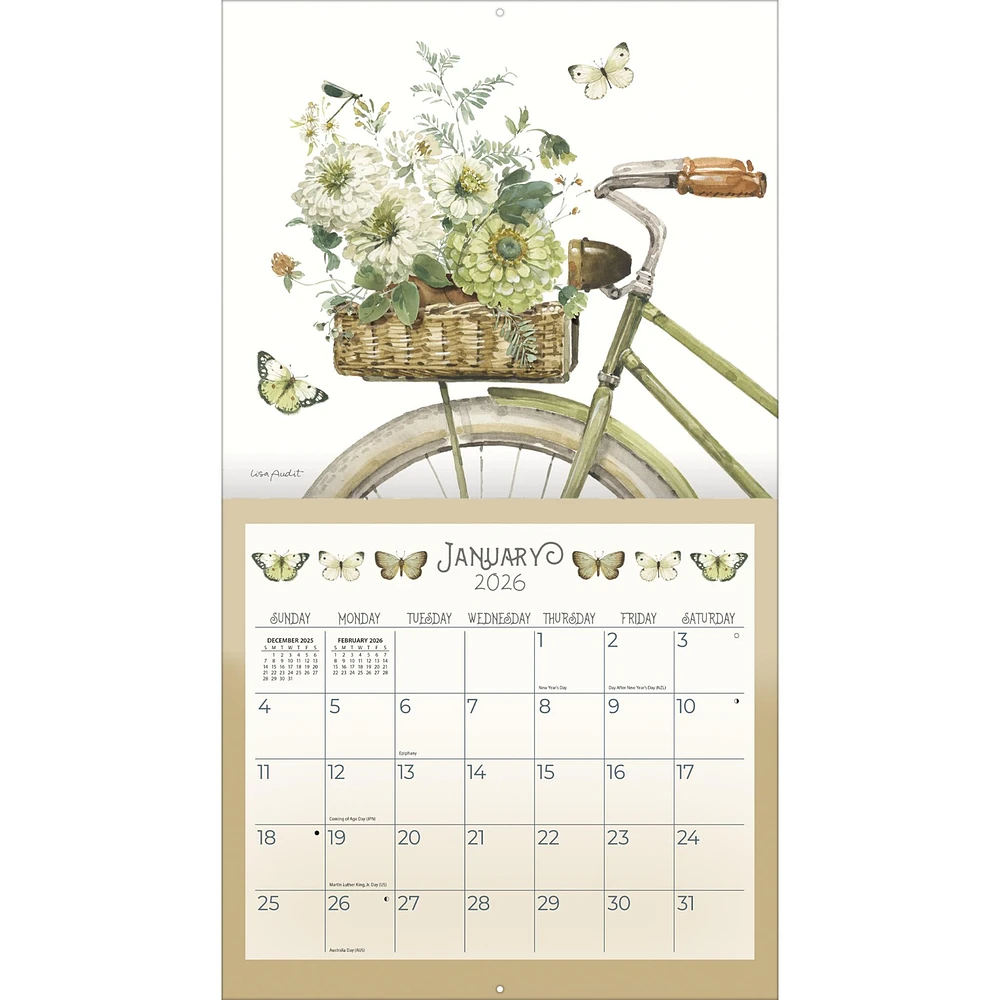 A Beautiful Ride 2026 Deluxe Wall Calendar