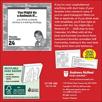 Jeff Foxworthy's You Might Be A Redneck If. . . 2026 Box Calendar