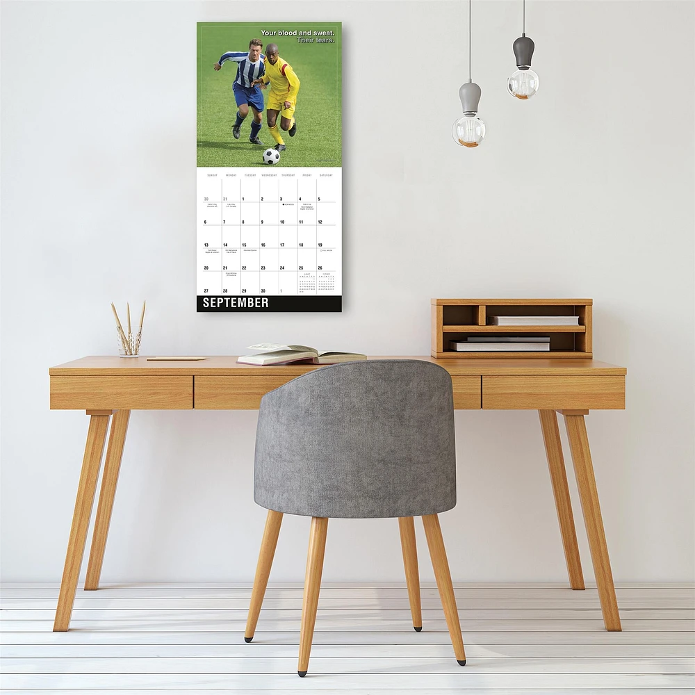 Soccer 2026 Wall Calendar