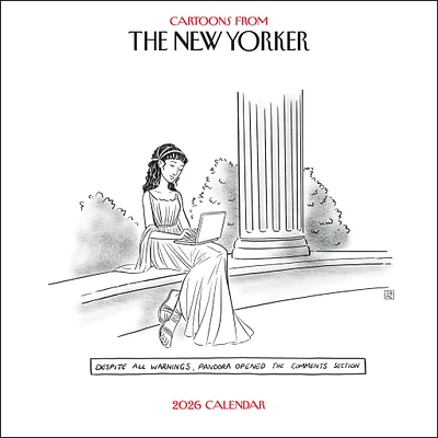 Cartoons From The New Yorker 2026 Wall Calendar - Online Exclusive