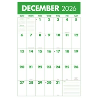 Monster Grid Deluxe 2026 Wall Calendar