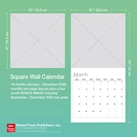 Dodge Ram Trucks 2026 Wall Calendar
