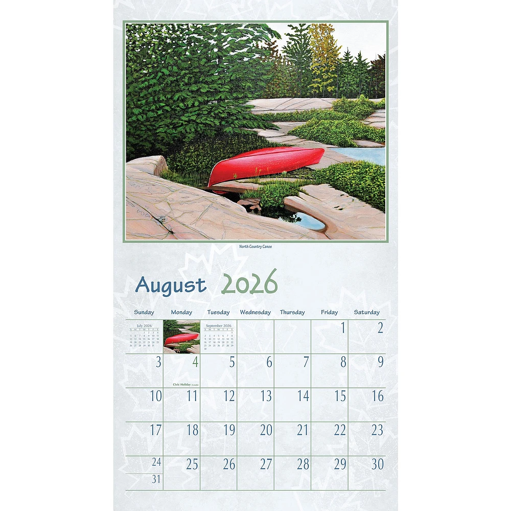 Northern Getaway 2026 Wall Calendar - Online Exclusive