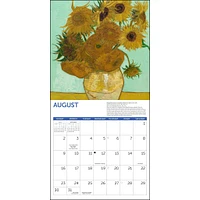 Van Gogh Flowers 2026 Wall Calendar