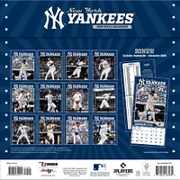 MLB New York Yankees 2026 Wall Calendar