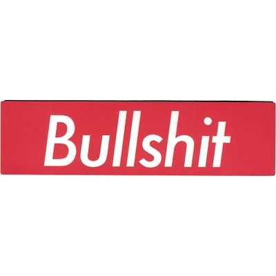 Bullshit Vinyl Sticker