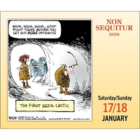 Non Sequitur 2026 Box Calendar