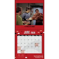 Star Trek Wall  2026 Calendar