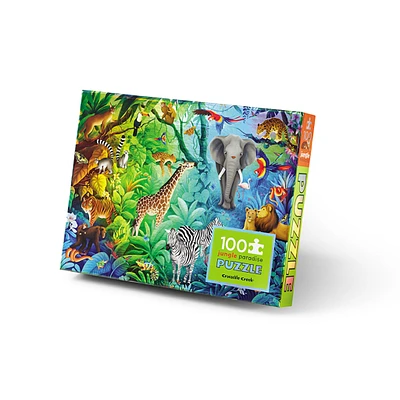 Holographic Jungle Paradise 100 Piece Puzzle