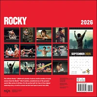 Rocky 2026 Wall Calendar - Online Exclusive