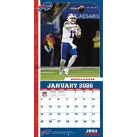 NFL Buffalo Bills Josh Allen 2026 Wall Calendar