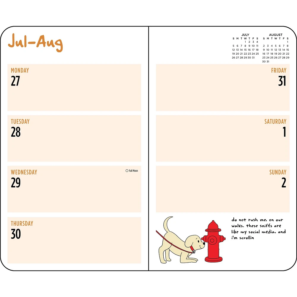 Thoughts Of Dog 2026 Engagement Calendar