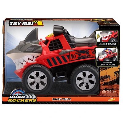 Road Rocker Lights and Sound Shark Red