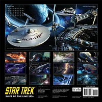 Star Trek Ships Of The Line Wall  2026 Calendar