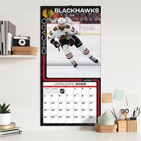 NHL Chicago Blackhawks 2026 Wall Calendar