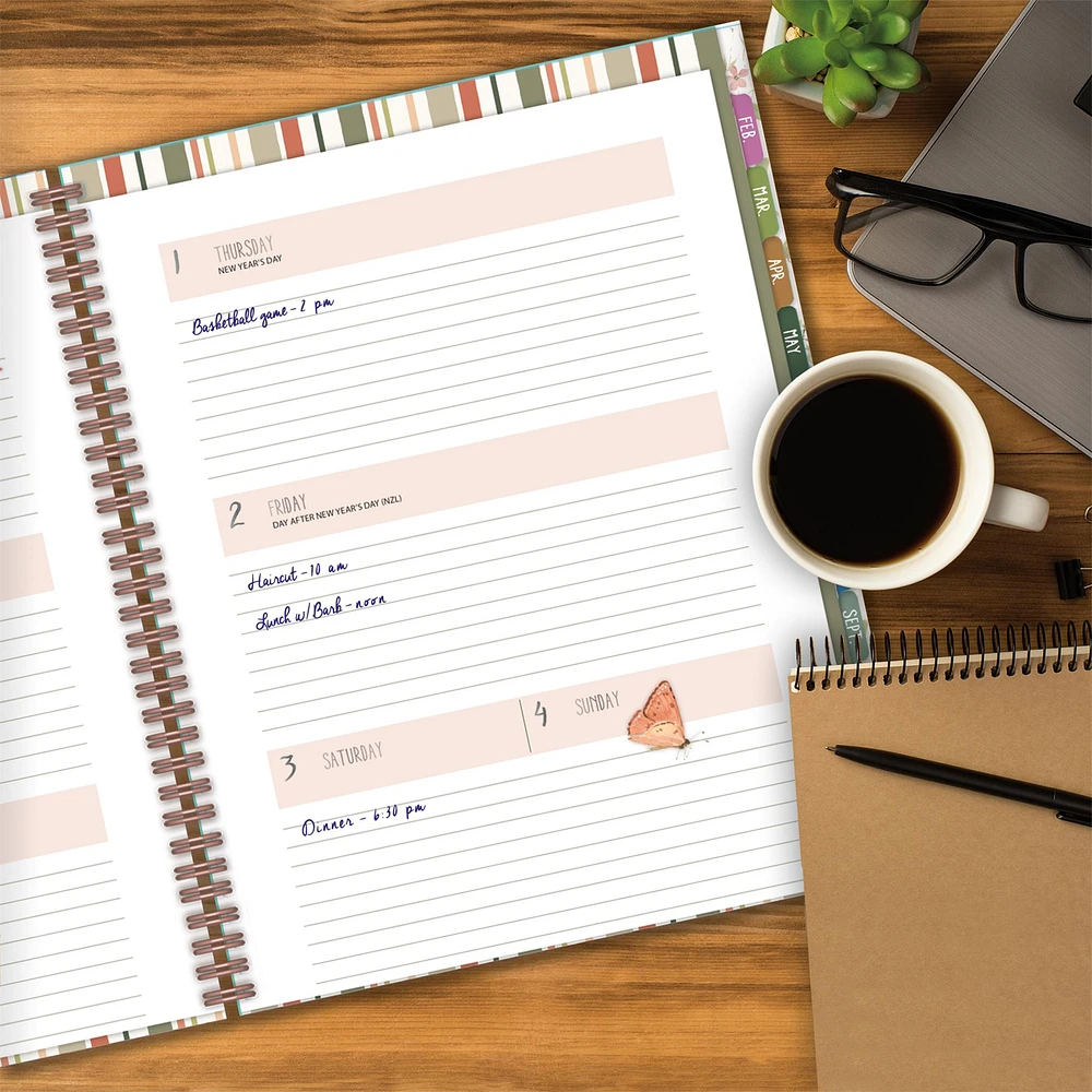 Watercolor Wonder 2025-2026 Engagement Calendar