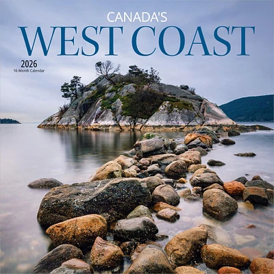 Canadas West Coast 2026 Wall Calendar - Online Exclusive