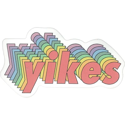Yikes Vinyl Sticker