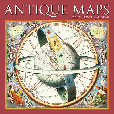 Antique Maps 2026 Wall Calendar