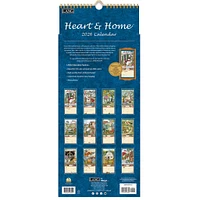Heart And Home 2026 Slim Calendar