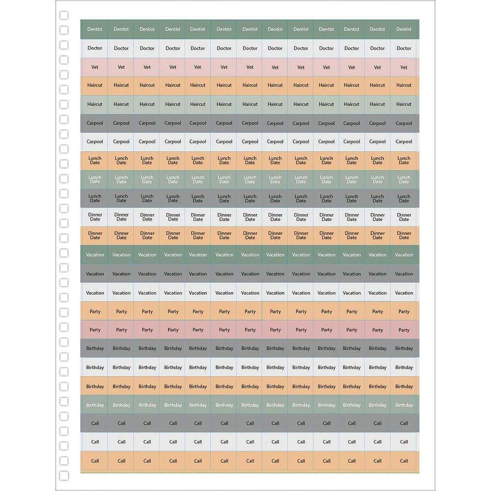 Watercolor Wonder 2025-2026 Engagement Calendar