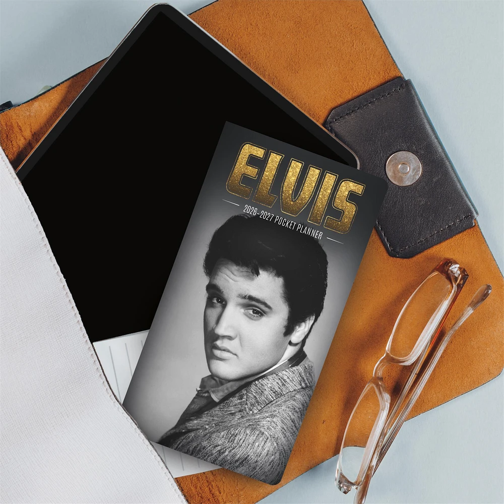 Elvis Presley 2026 2 Yr Pocket Planner Calendar - Online Exclusive