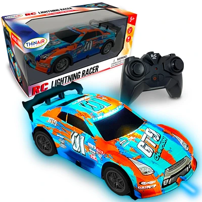 Blue Lightning Racer