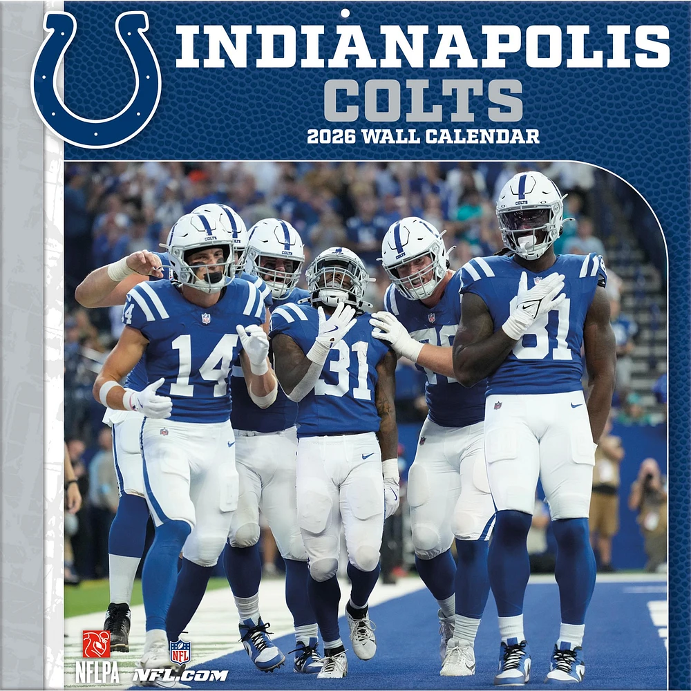 NFL Indianapolis Colts 2026 Wall Calendar - Online Exclusive
