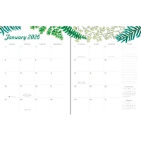 Greenery 2026 Monthly Planner Calendar - Online Exclusive
