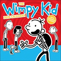 Wimpy Kid with Stickers 2026 Wall Calendar
