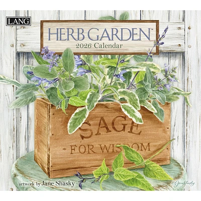 Herb Garden 2026 Deluxe Wall Calendar - Online Exclusive