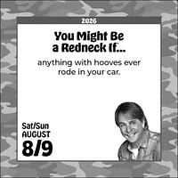 Jeff Foxworthy's You Might Be A Redneck If. . . 2026 Box Calendar