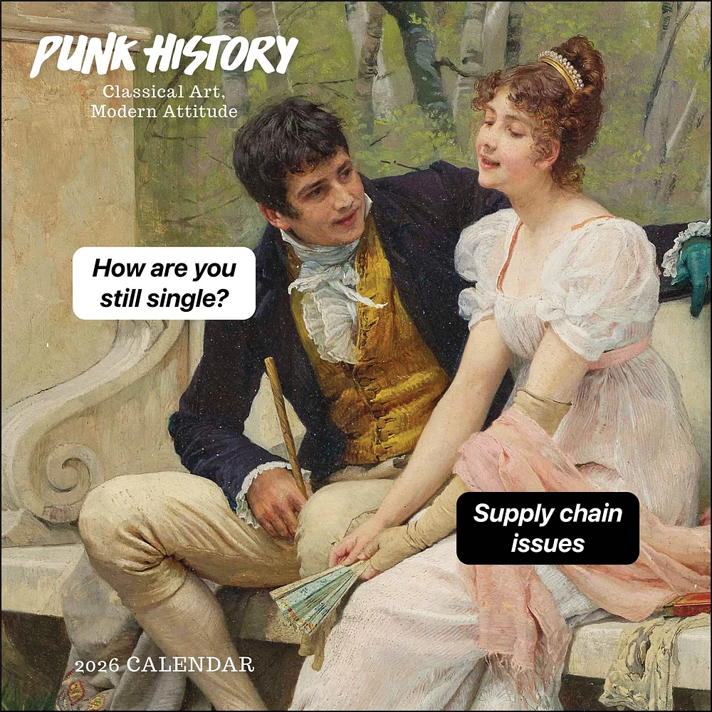 Punk History 2026 Wall Calendar - Online Exclusive