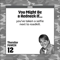 Jeff Foxworthy's You Might Be A Redneck If. . . 2026 Box Calendar