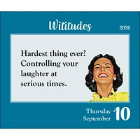 Wititudes 2026 Box Calendar