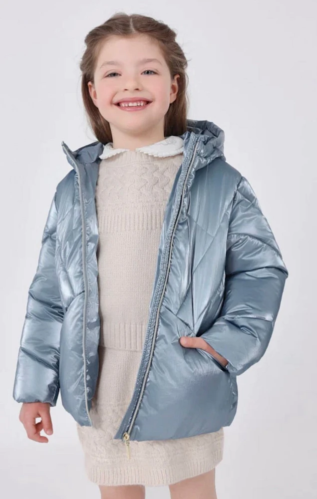 Mayoral metallic puffer jacket