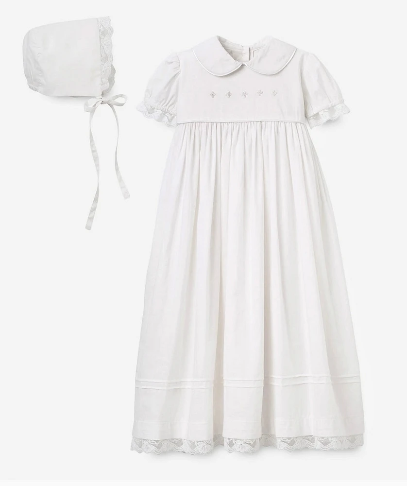 GIRLS' GOWN & BONNET CHRISTENING