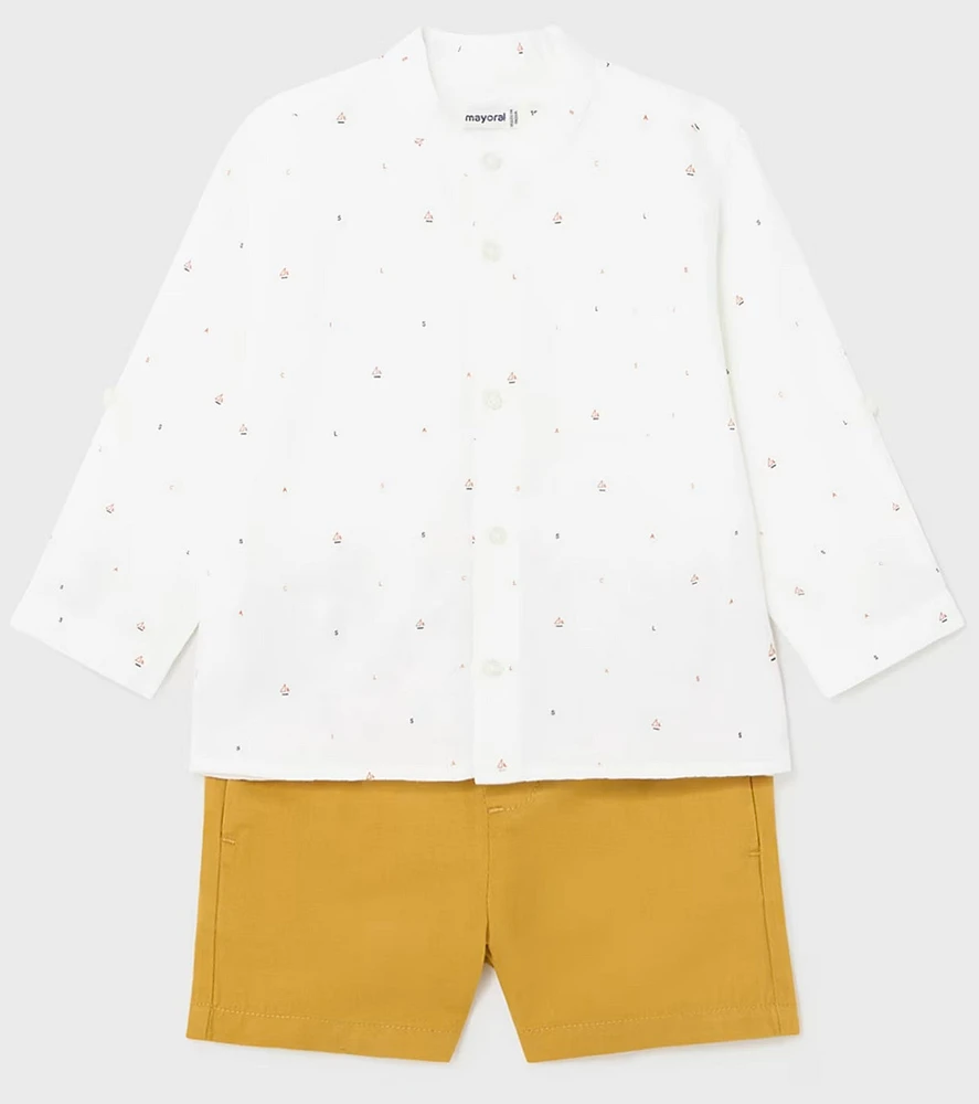 Baby 2-piece set shirt and shorts