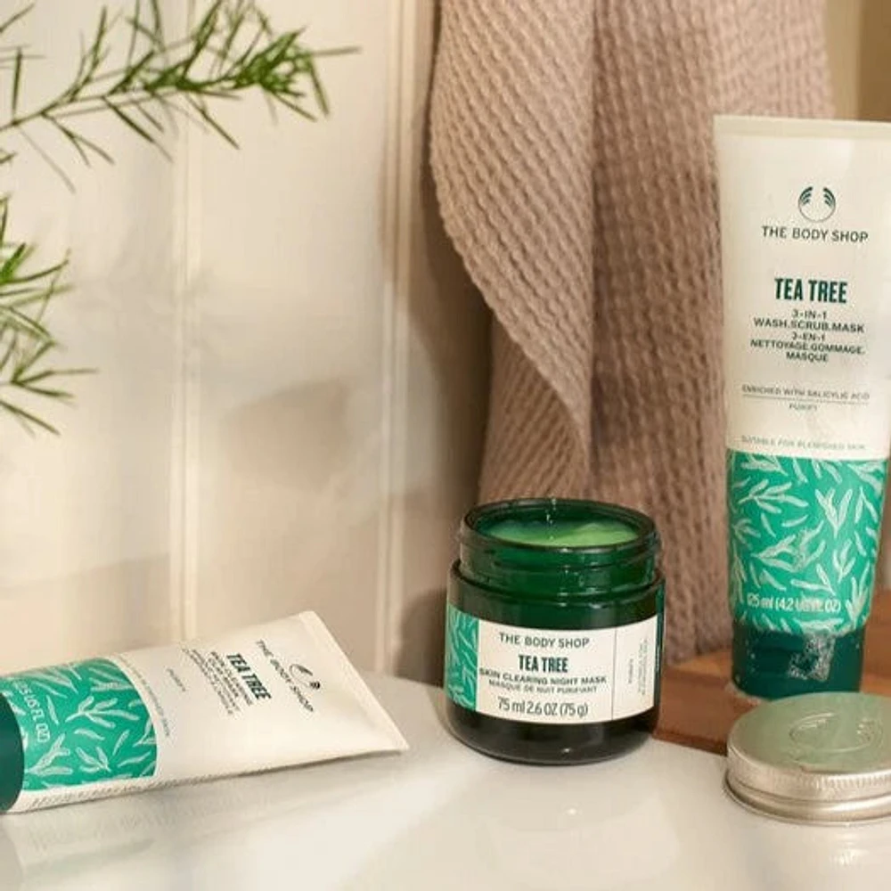 Tea Tree 3-in-1 Wash, Scrub & Mask