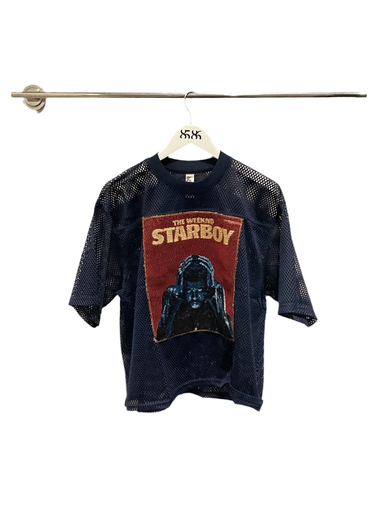 ANGEL GENTLE: TAPESTRY STARBOY MESH TOP