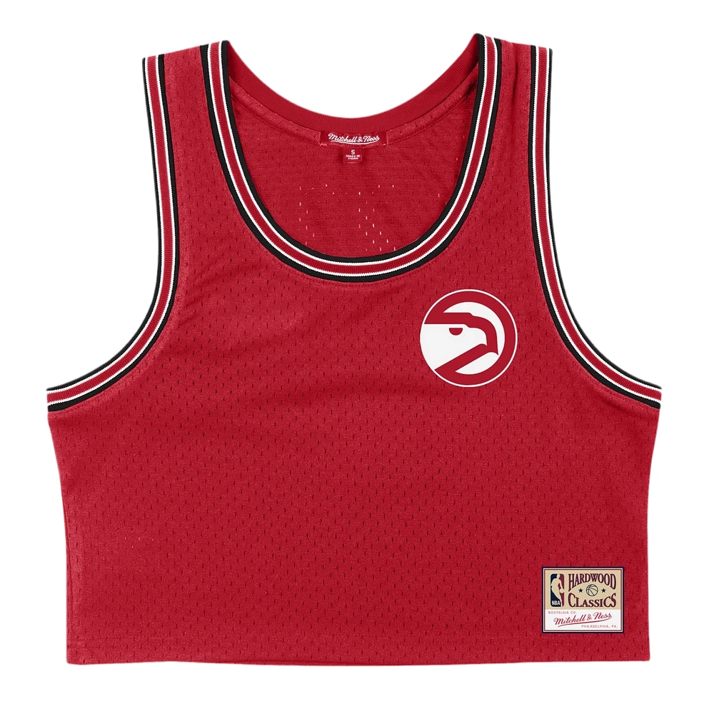 MITCHELL & NESS: NBA JERSEY CROP TANK