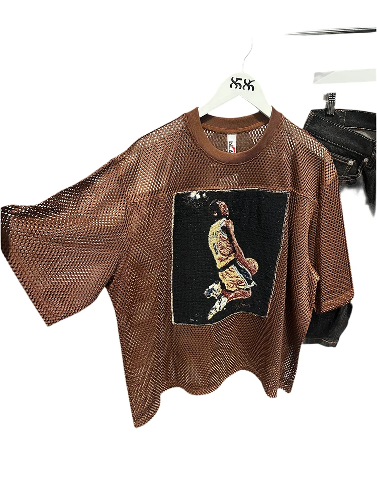 ANGEL GENTLE: KOBE TAPESTRY JERSEY TOP