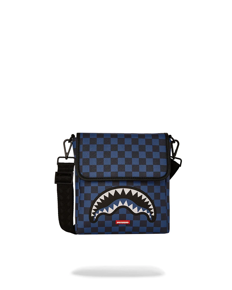 SPRAYGROUND: MIDNIGHT MAGIC SIP MESSENGER SLING BAG