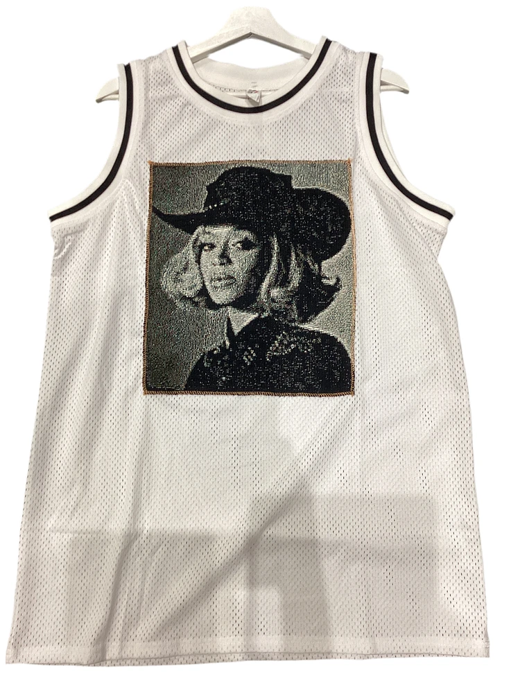 ANGEL GENTLE: B. CARTER JERSEY MESH TANK