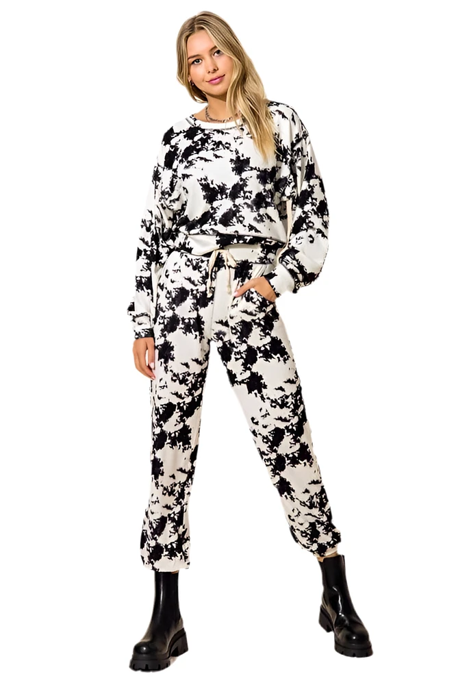 8586: TIE DYE JOGGER SWEATPANTS