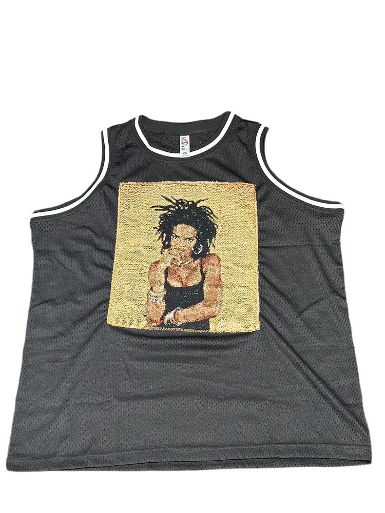 ANGEL GENTLE: LAURYN JERSEY MESH TANK