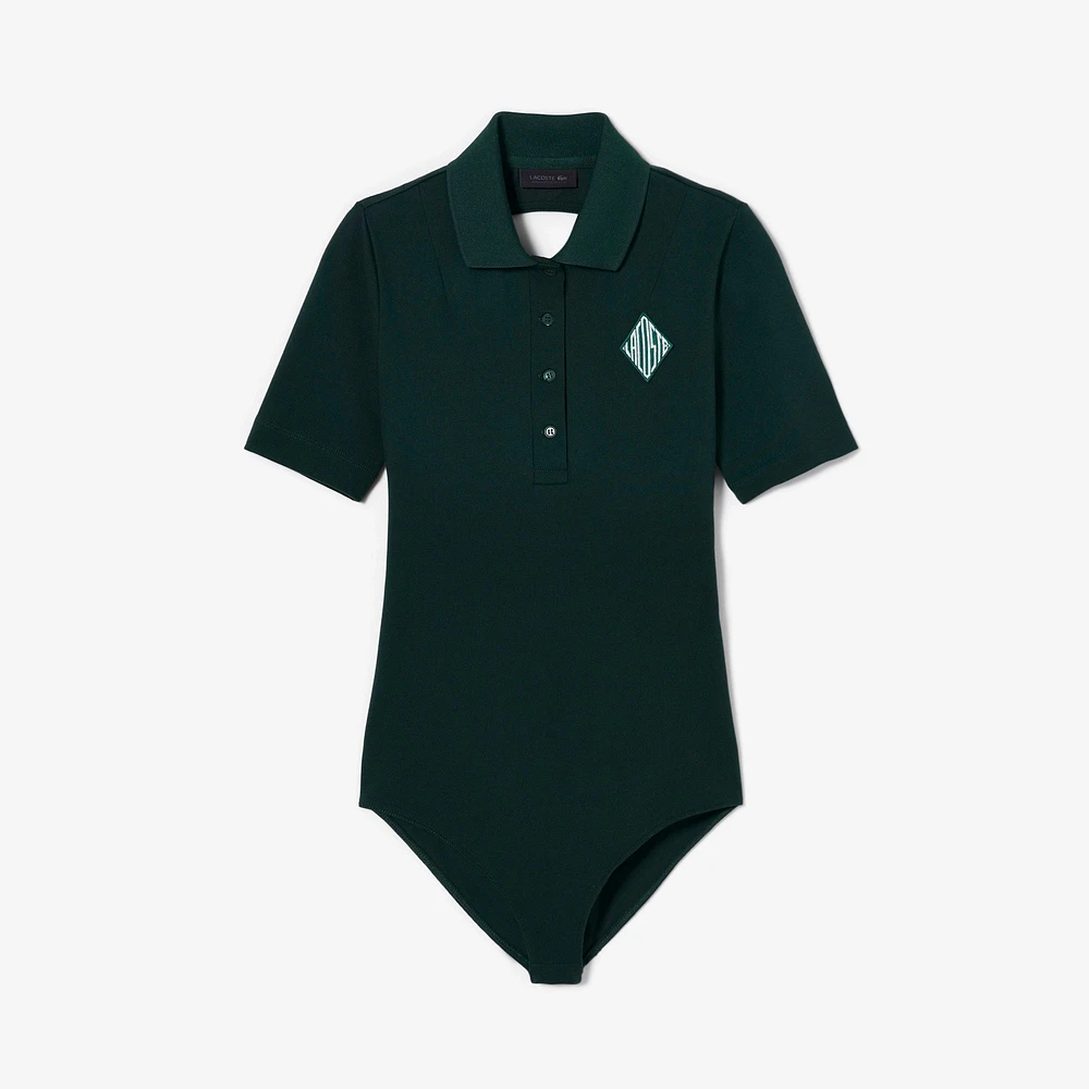 Lacoste Women's Runway Mini Piqué Polo Bodysuit