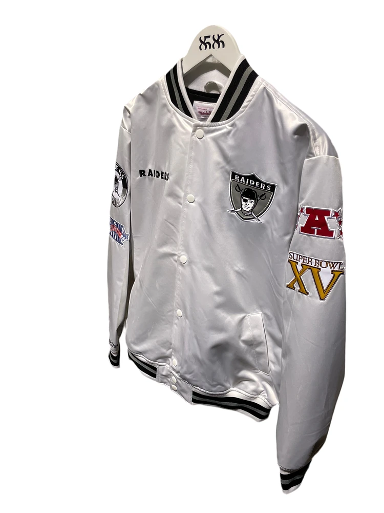 MITCHELL & NESS: OAKLAND RAIDERS NFL CITY COLLECTION JACKET